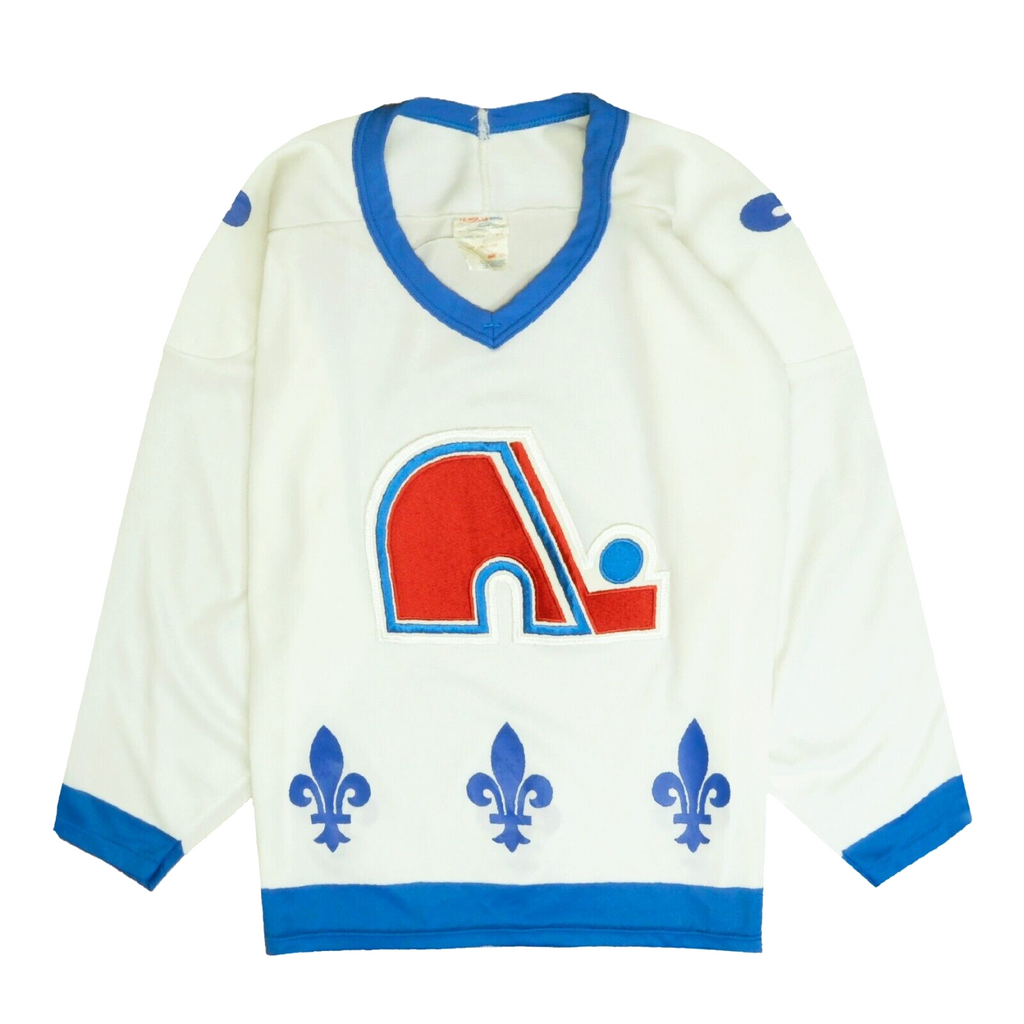 ThingsIBuyForYou Quebec Nordiques Vintage CCM Hockey Jersey (L)