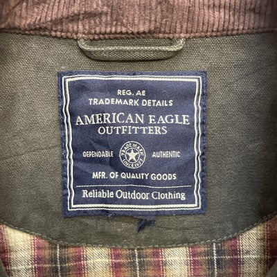 American Eagle Barn Chore Coat Work Jacket Size Large Green
