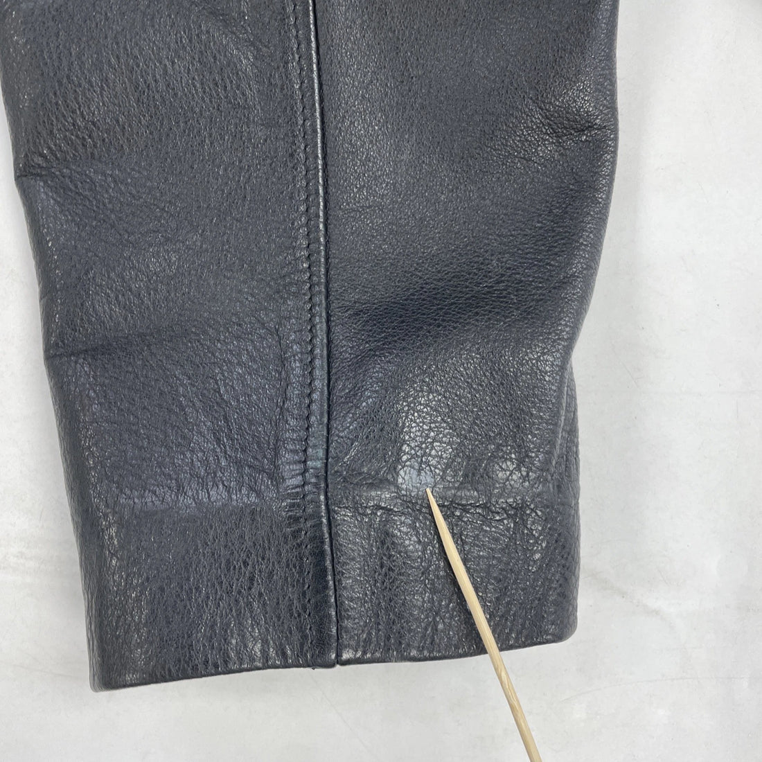 Danier Leather Coat Jacket Size Large Black