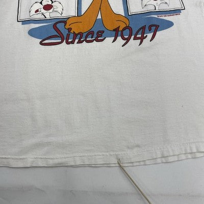 Vintage Tweety & Sylvester Warner Bros T-Shirt Size 3XL 1995 90s