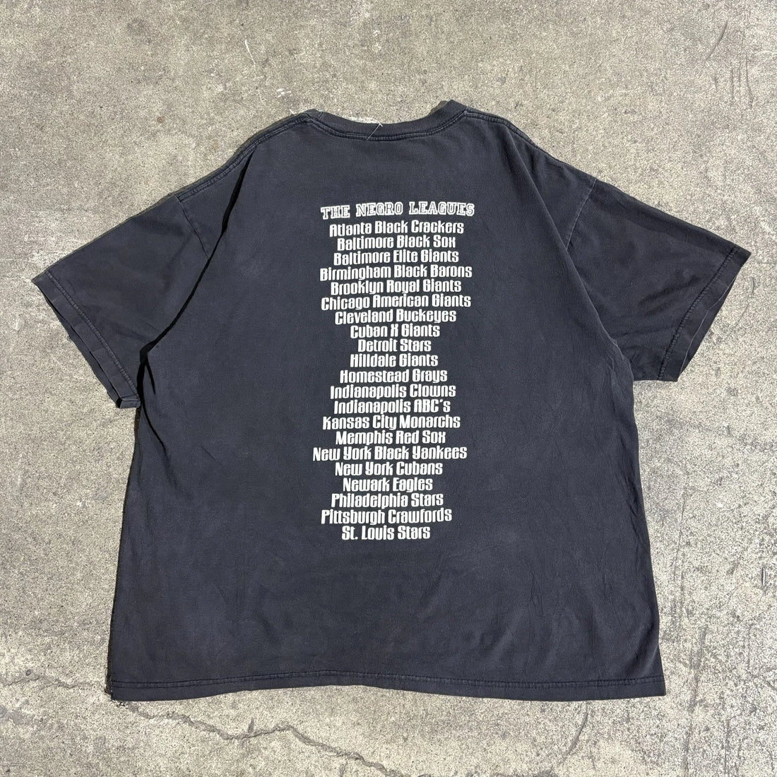Vintage Negro Leagues Team T-Shirt Size XL NLBM