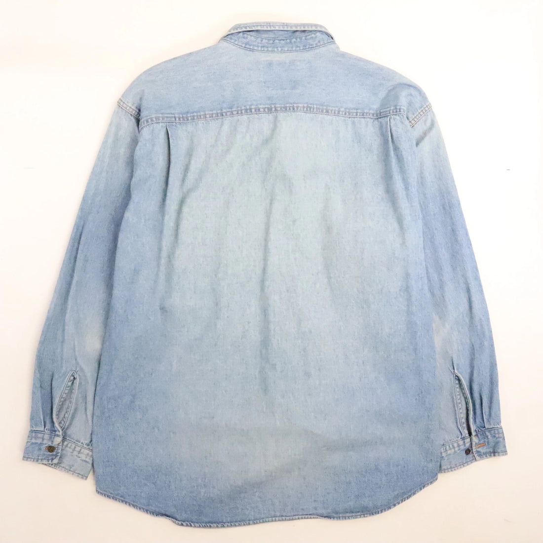 Levi's Denim Button Up Shirt Size 2XL Light Wash Blue