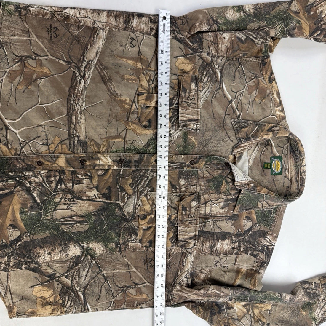 Cabela's Realtree Camo Button Up Shirt Size 2XL