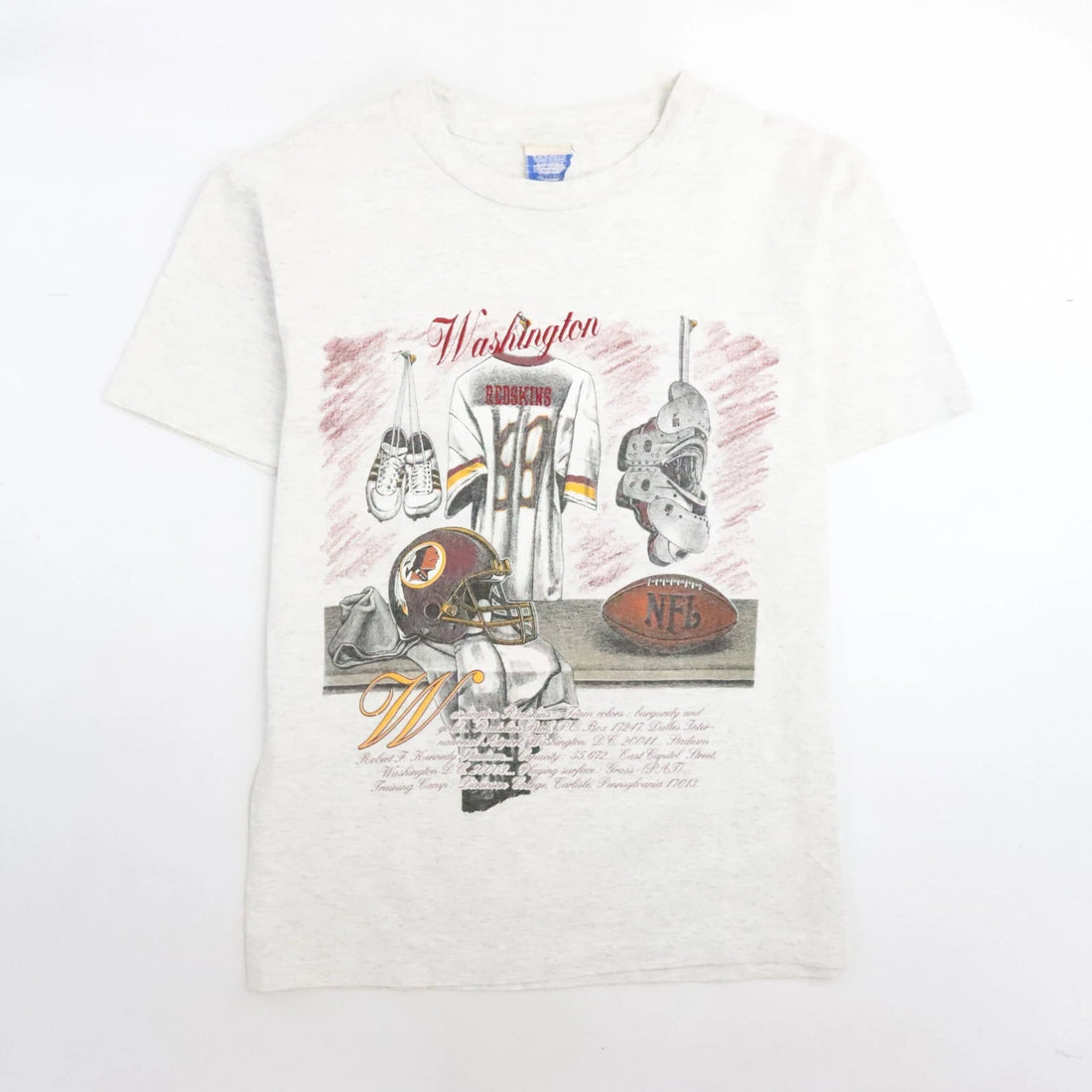 Vintage Washington Redskins T-Shirt Size Large 90s NFL