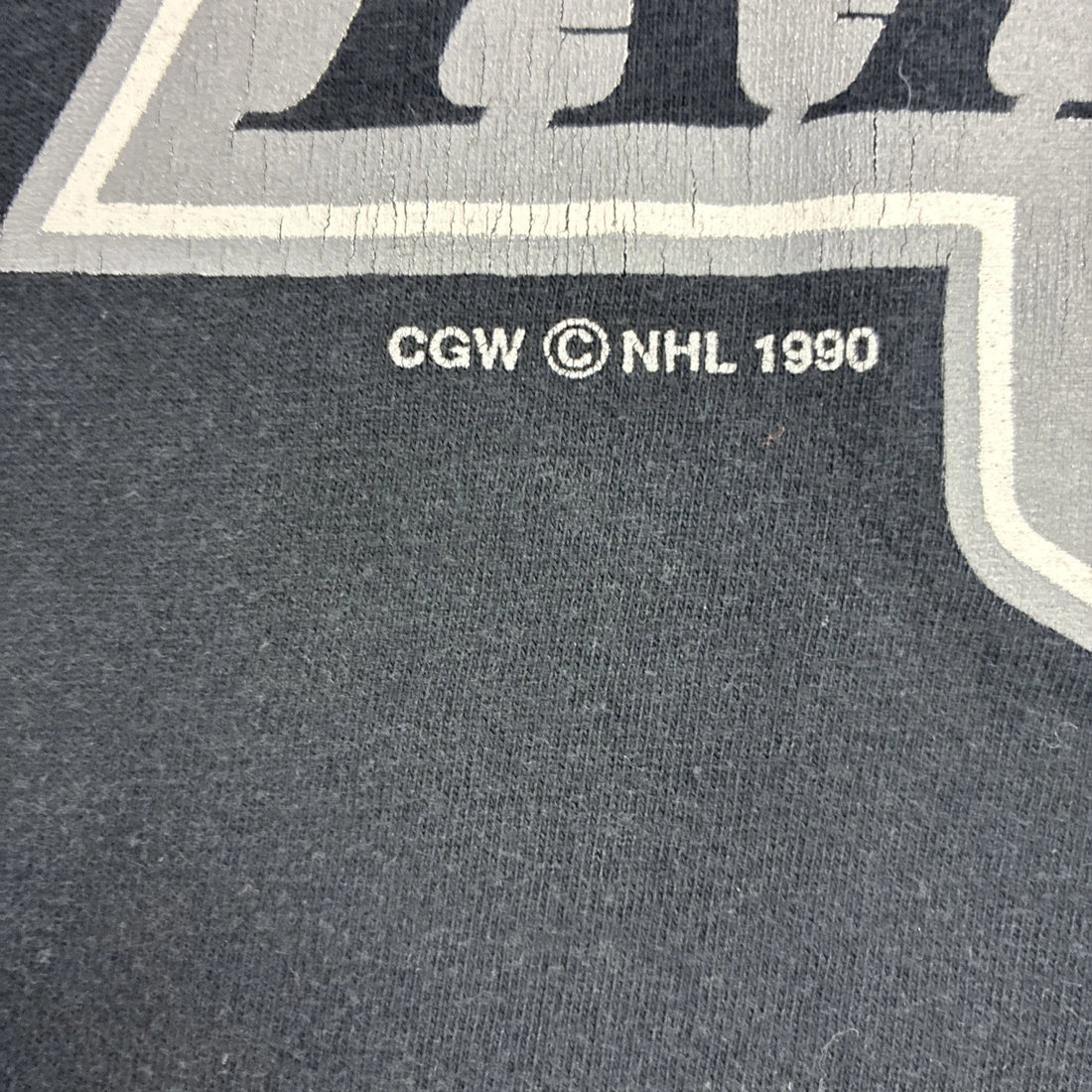 Vintage Los Angeles Kings T-Shirt Size Large 90s NHL