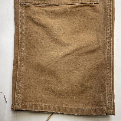 Carhartt Canvas Carpenter Double Knee Work Pants Size 36 X 30 Brown