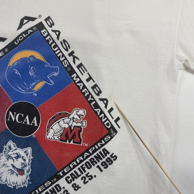 Vintage NCAA Basketball T-Shirt Size Large 90s