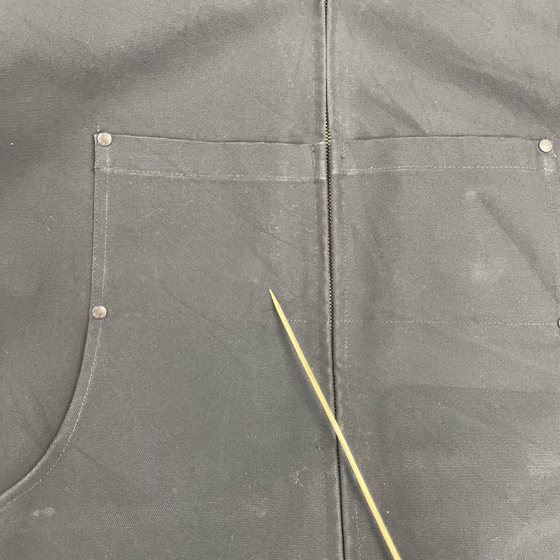 C.C. Filson Bomber Work Jacket Size XL Black CCF