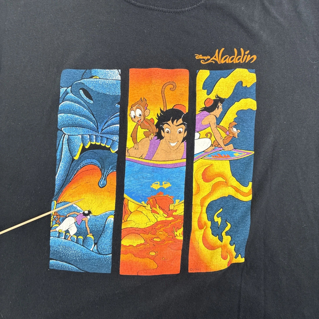 Vintage Aladdin Disney T-Shirt Size XL 90s