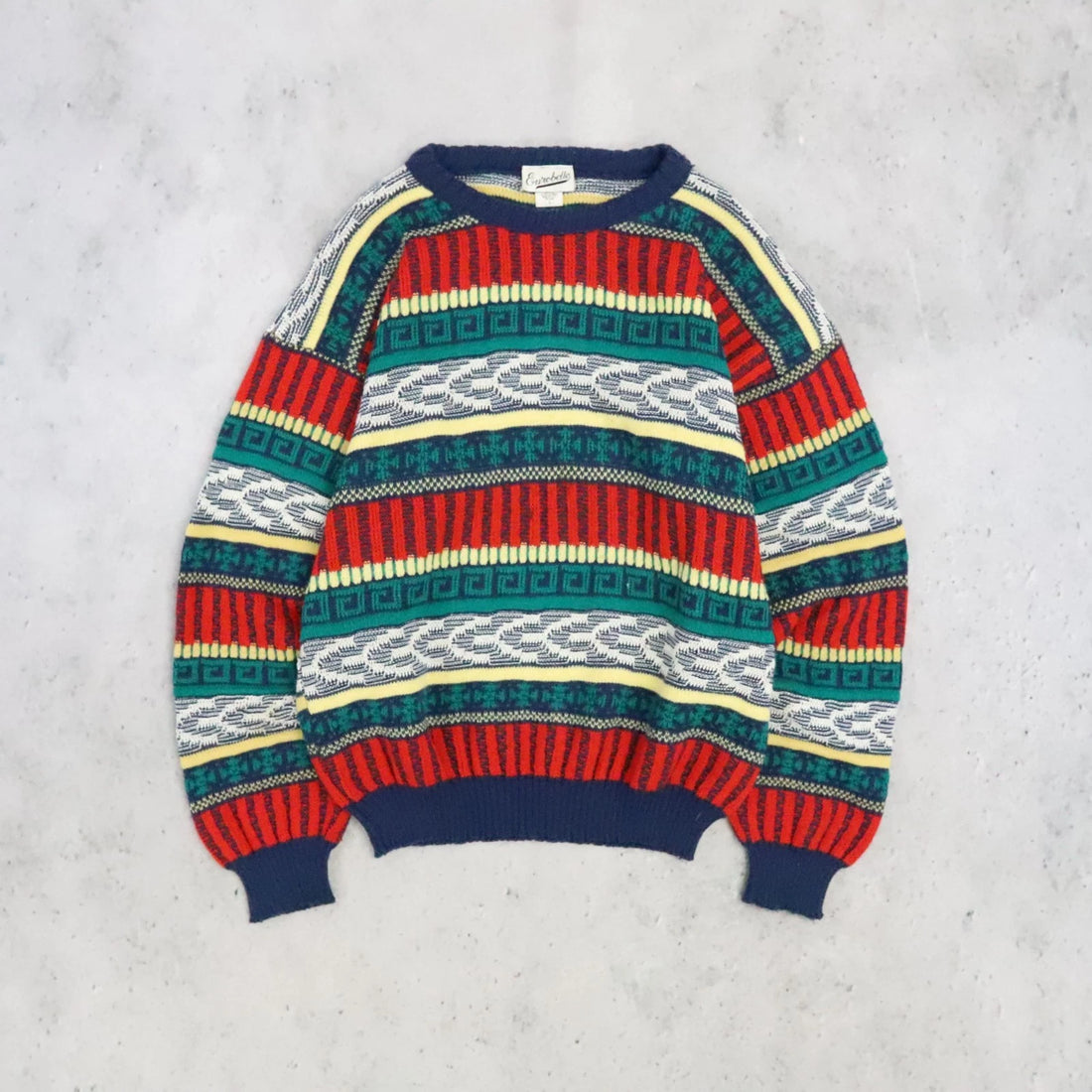 Vintage Eurobelle Crewneck Sweater Size Large
