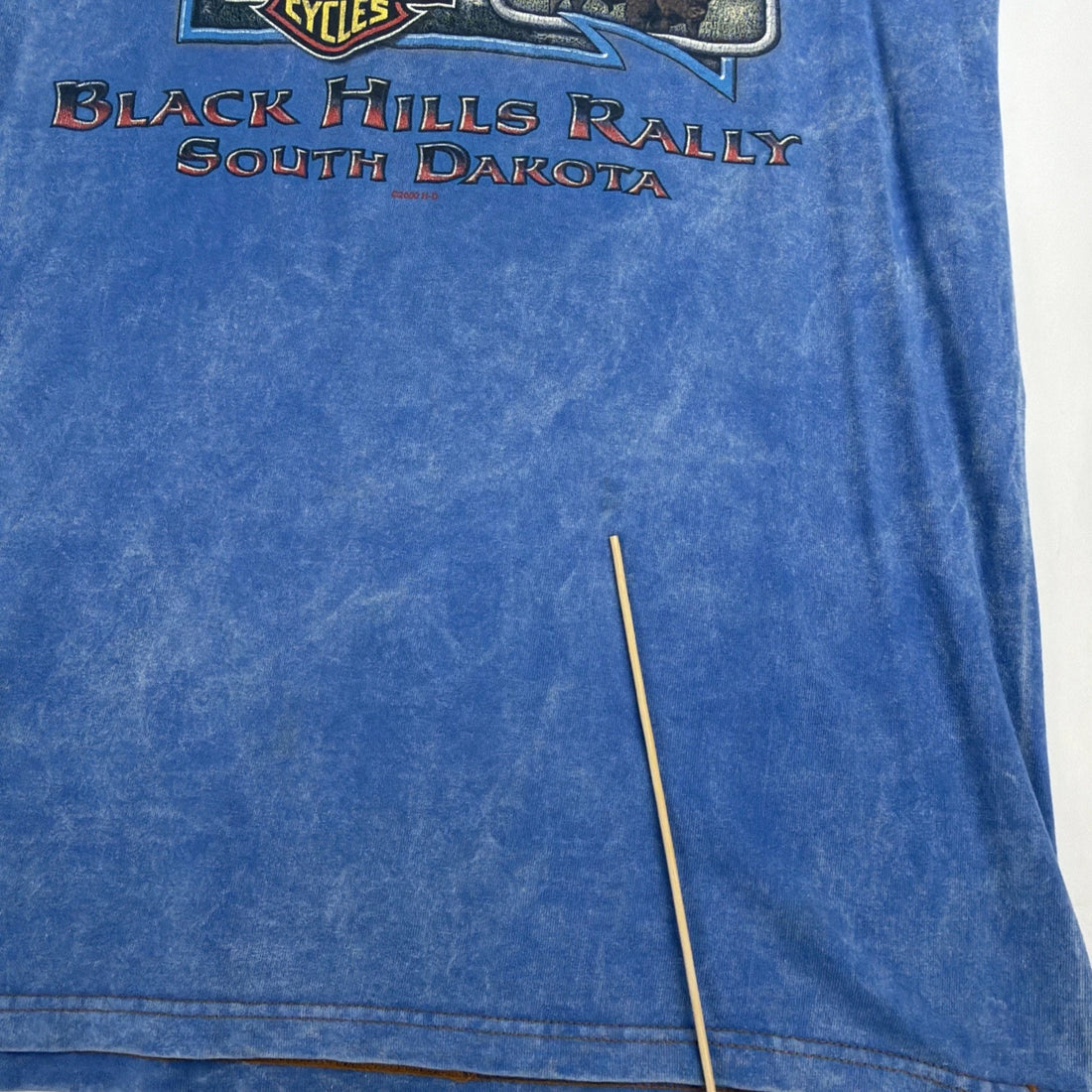 Vintage Harley Davidson Motorcycles Sturgis Monumental Ride T-Shirt Medium 2000