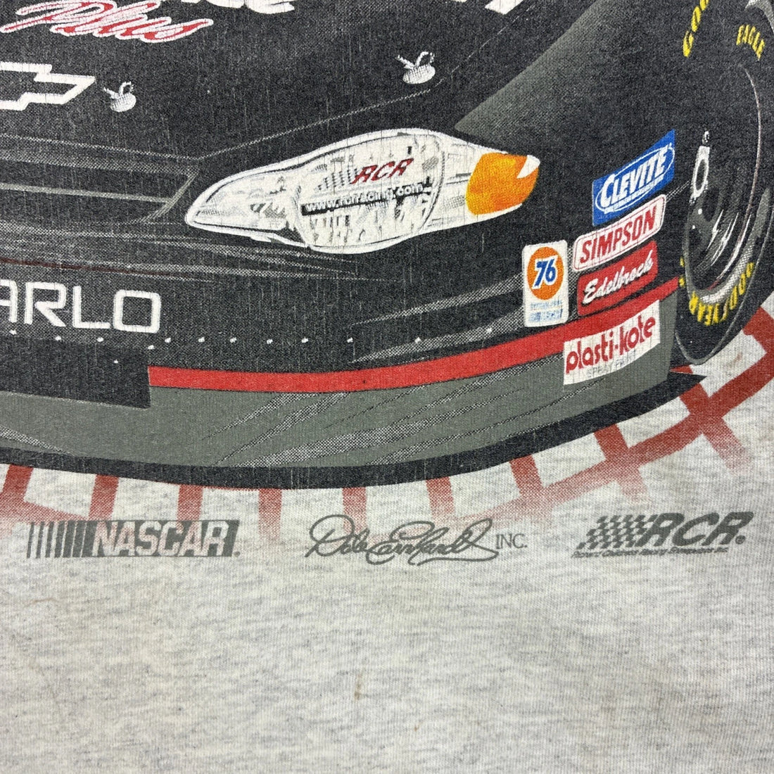 Vintage Dale Earnhardt Goodwrench Racing T-Shirt Size XL Double Sided NASCAR