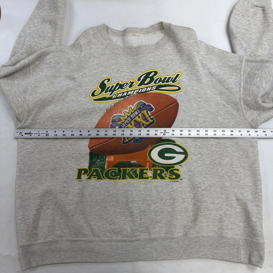 Vintage Green Bay Packers Super Bowl XXXI Champs Sweatshirt Size XL 90s NFL