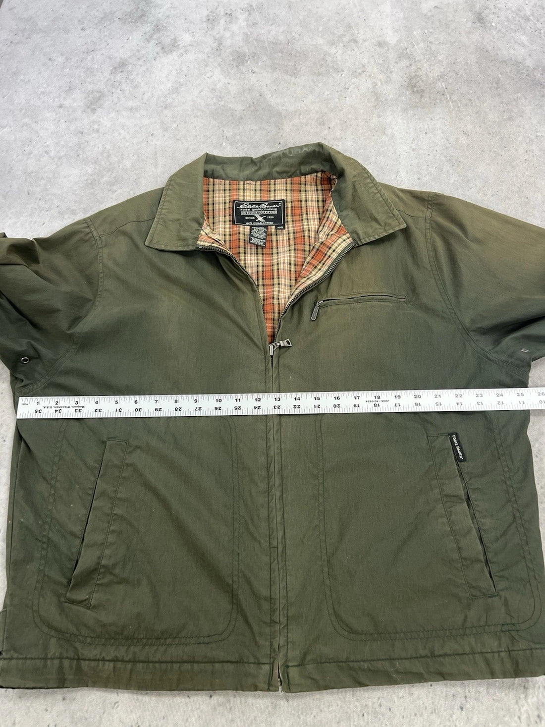 Vintage Eddie Bauer Harrington Bomber Jacket Size Medium