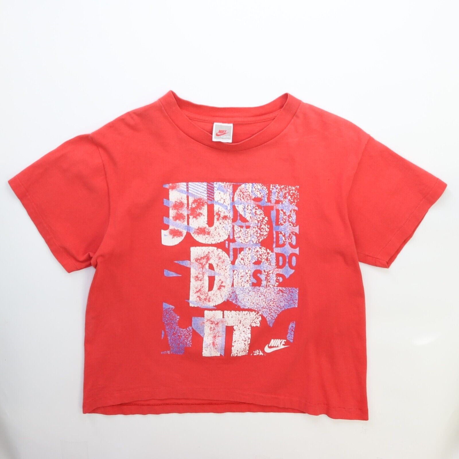 Vintage Nike Just Do It T Shirt Size Small 80s 90s Throwback Vault