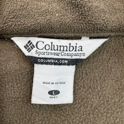 Vintage Columbia Fleece Jacket Size Large Brown