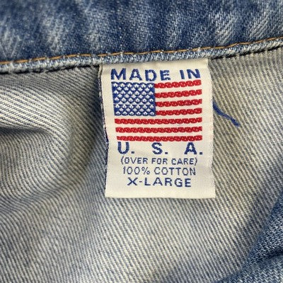 Vintage Ruger Denim Trucker Jacket Size XL