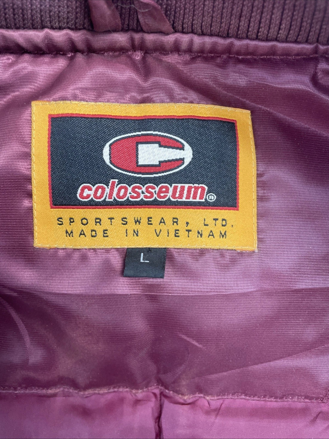 Boston College Eagles Bomber Jacket Size Large NCAA