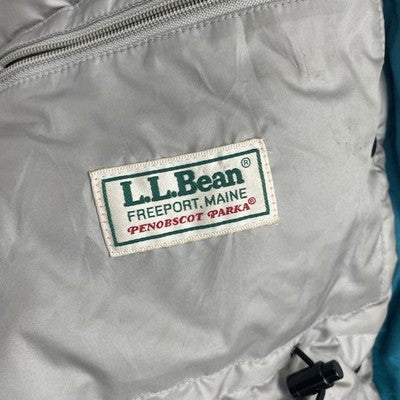 Vintage L.L. Bean Puffer Parka Coat Jacket Size Medium
