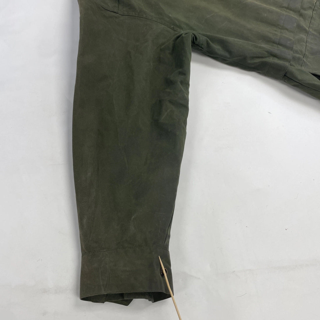 Vintage Australian Outback Waxed Cotton Coat Jacket Size XL Green