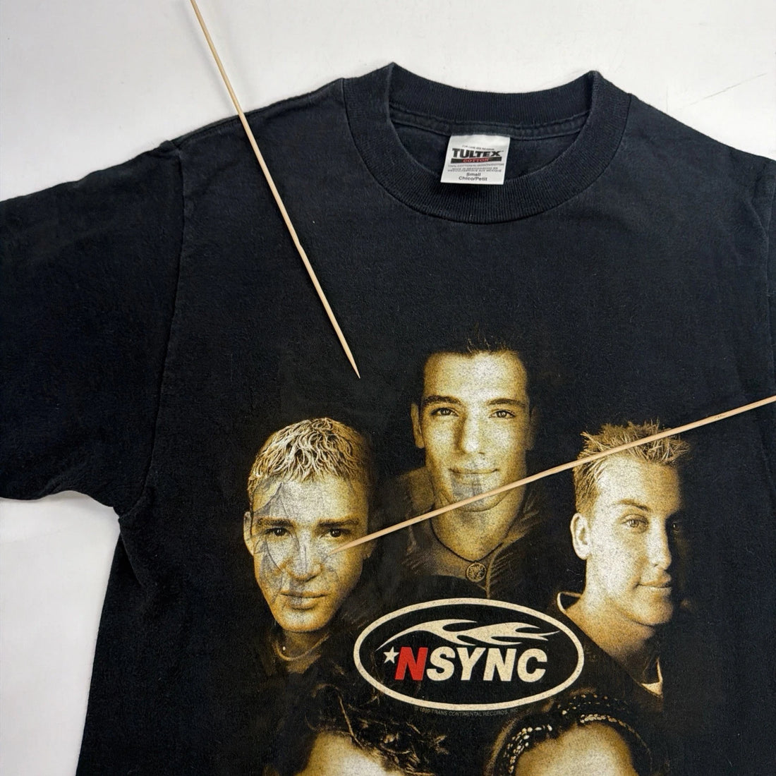 Vintage NSYNC Tour T-Shirt Size Small Boy Band Tee 1999 90s