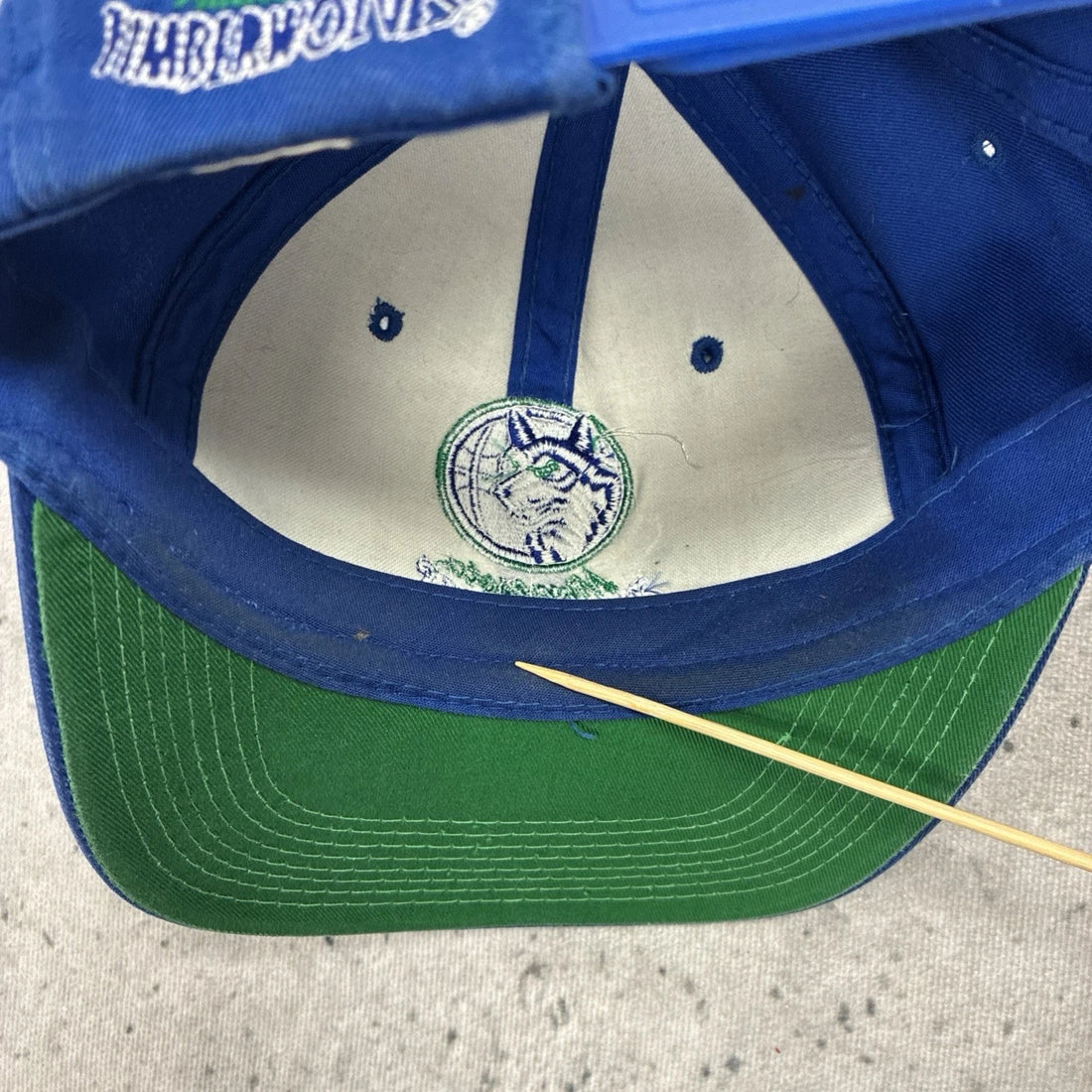 Vintage Minnesota Timberwolves G Cap Snapback Hat OSFA 90s NBA