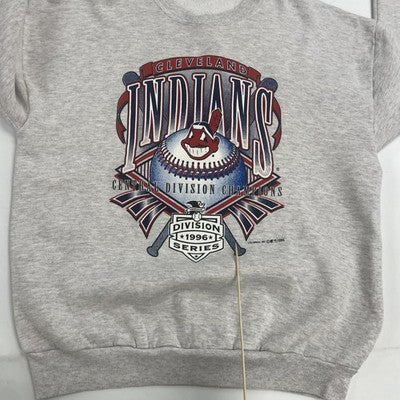 Vintage Cleveland Indians Crewneck Sweatshirt Size XL 1996 90s MLB