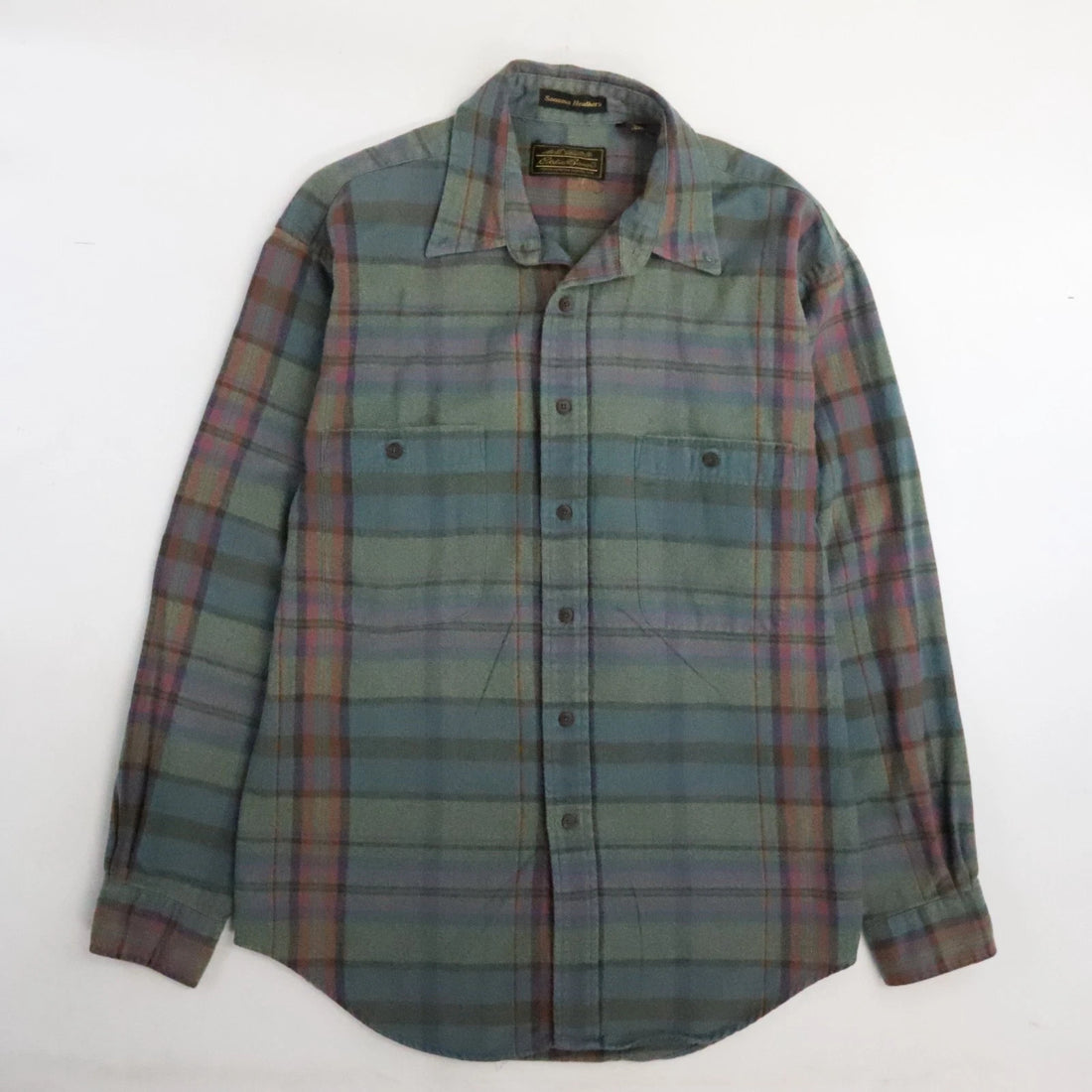 Eddie Bauer Sonoma Heathers Button Up Shirt Size Medium