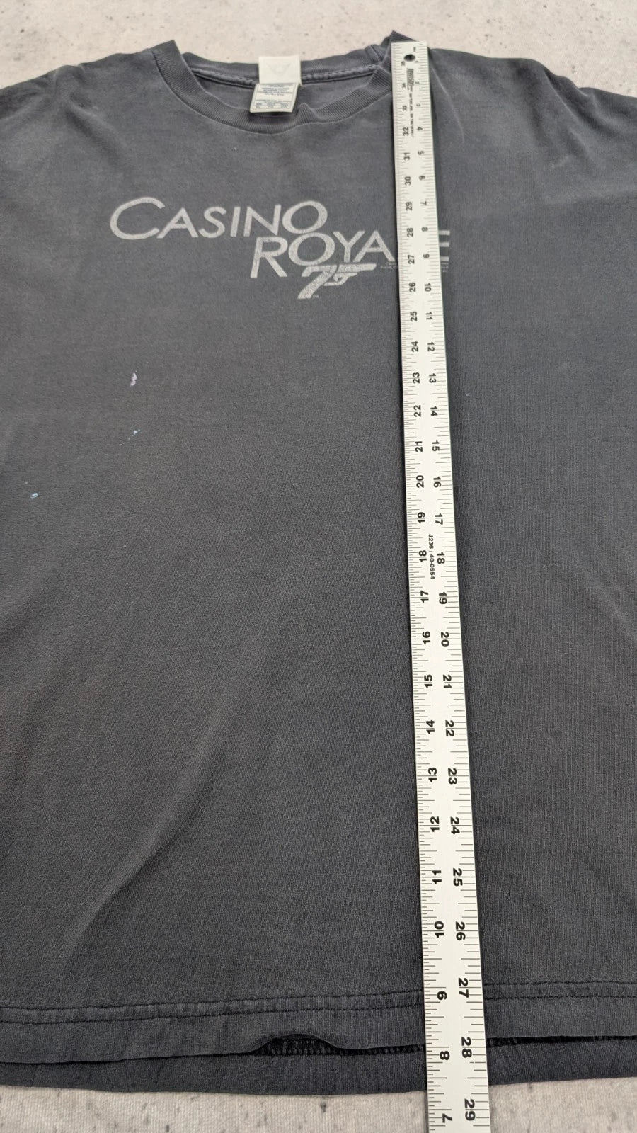 Vintage James Bond 007 Casino Royale Movie Promo T-Shirt Size XL 2006