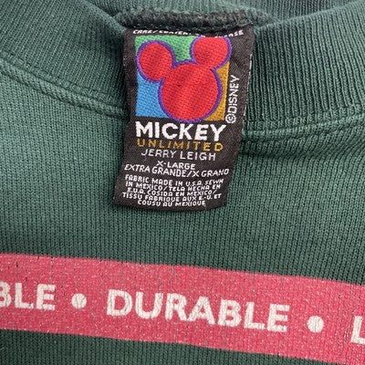 Vintage Mickey Mouse Pluto Disney Crewneck Sweatshirt Size XL