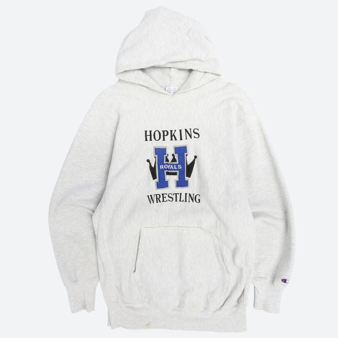 Vintage Hopkins Royals Wrestling Champion Reverse Weave Sweatshirt Hoodie 2XL