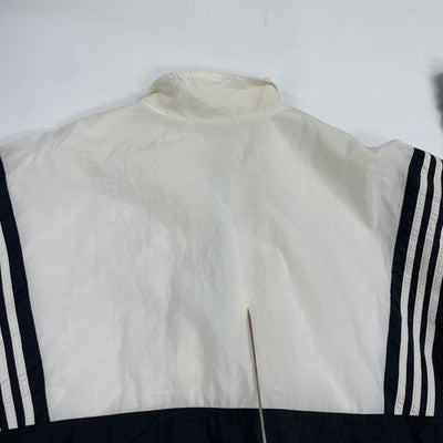 Vintage Adidas Windbreaker Light Jacket Size Large White