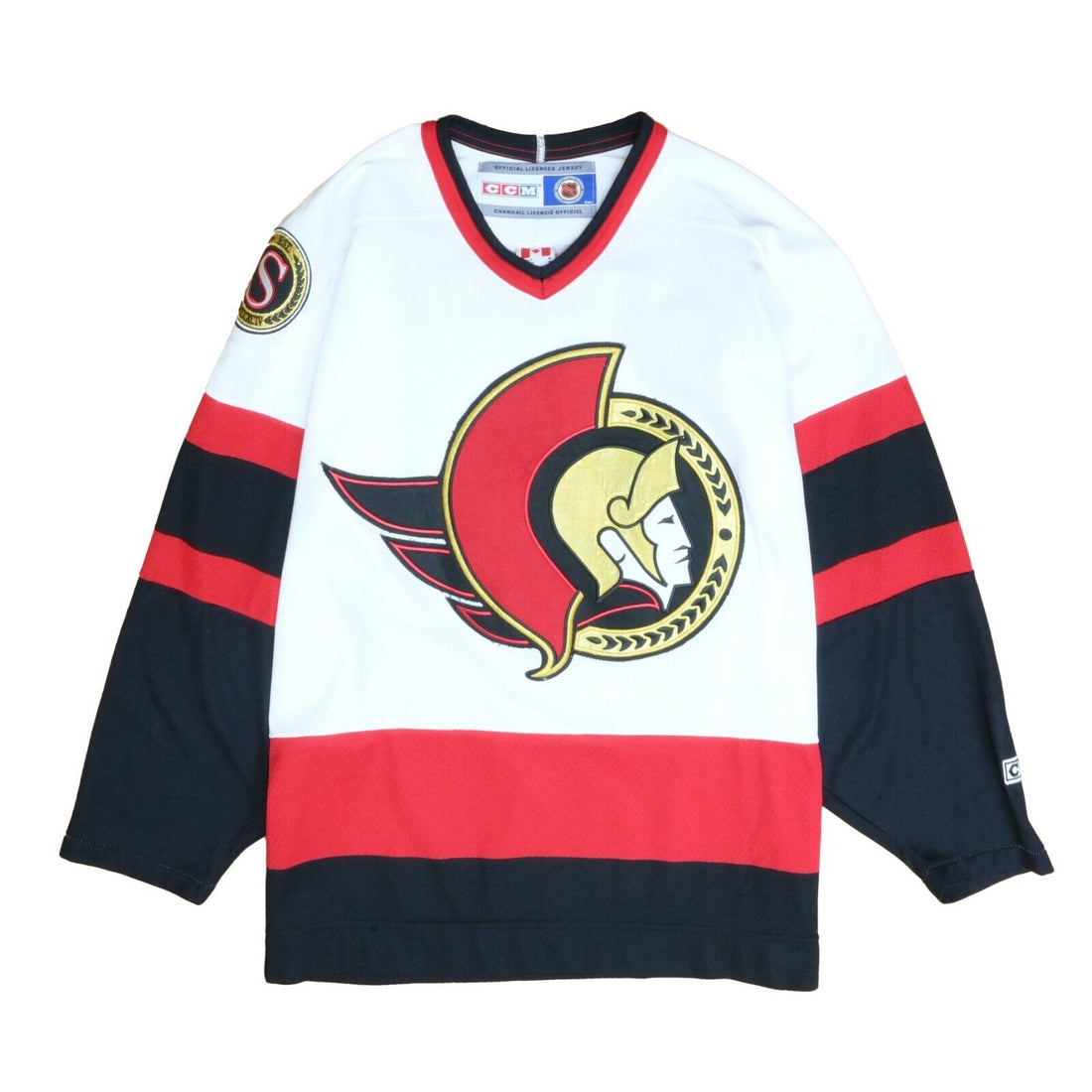 ottawa senators throwback jersey