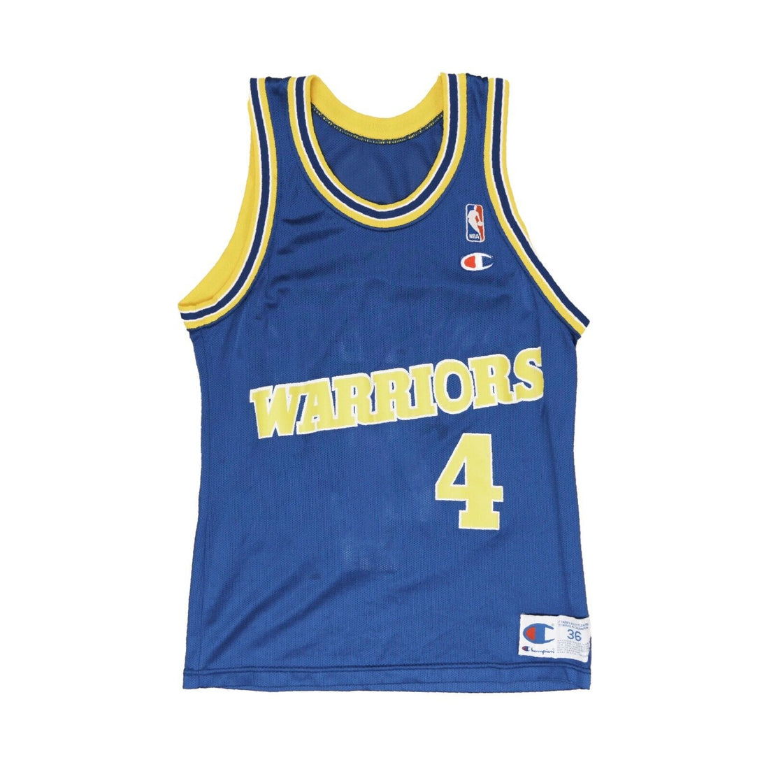 Vintage Golden State Warriors Chris Webber Champion Jersey Size 36 NBA