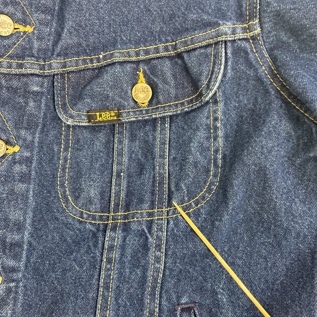 Lee PATD 153438 Denim Jacket Size 46L