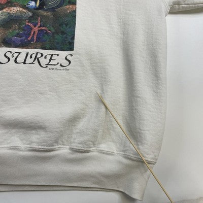 Vintage Protect Our Natural Treasures Humanitees Sweatshirt XL Nature Marine