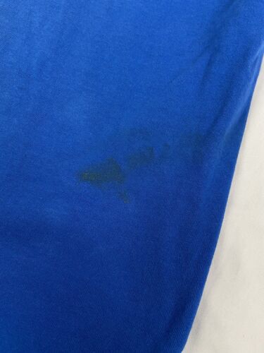 Vintage Toronto Blue Jays Roger Clemens T-Shirt Size Medium Blue 90s MLB