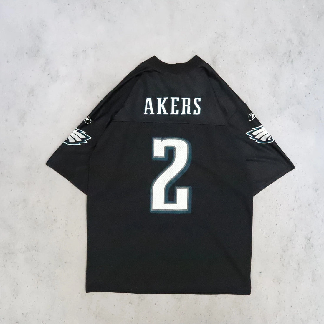 Vintage Philadelphia Eagles David Akers Reebok Jersey Size Large NFL