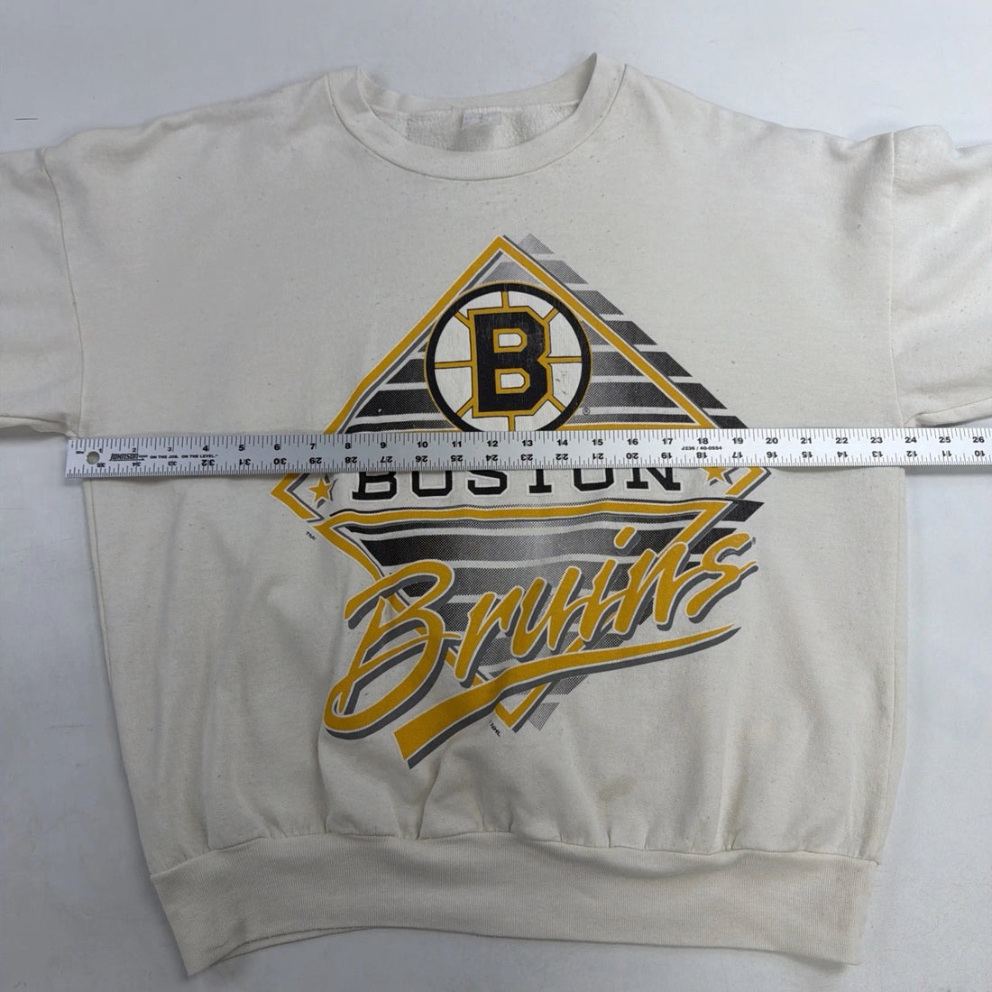 Vintage Boston Bruins Bulletin Sweatshirt Crewneck Size Large 90s NHL