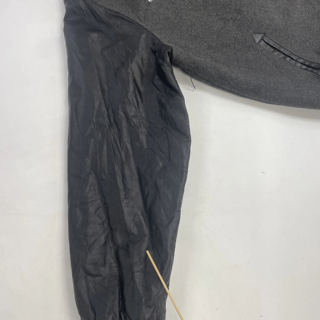 Green Bay Packers Faux Leather Varsity Jacket Size Large NFL