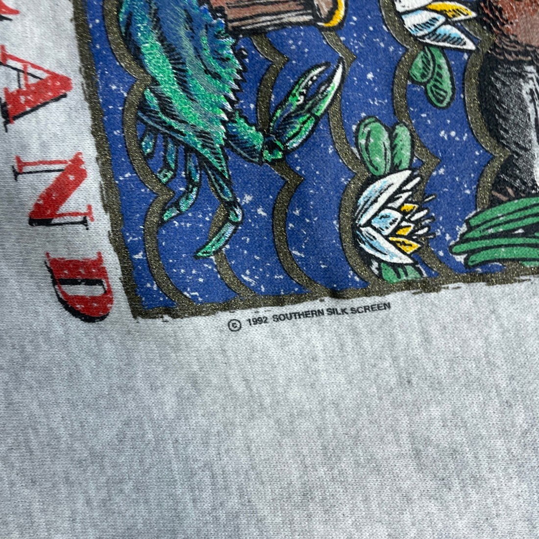 Vintage Chesapeake Bay Crewneck Sweatshirt Size XL Nature 1992 90s