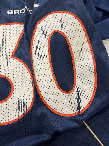 Vintage Denver Broncos Terrell Davis Starter Jersey Size Medium 46 NFL