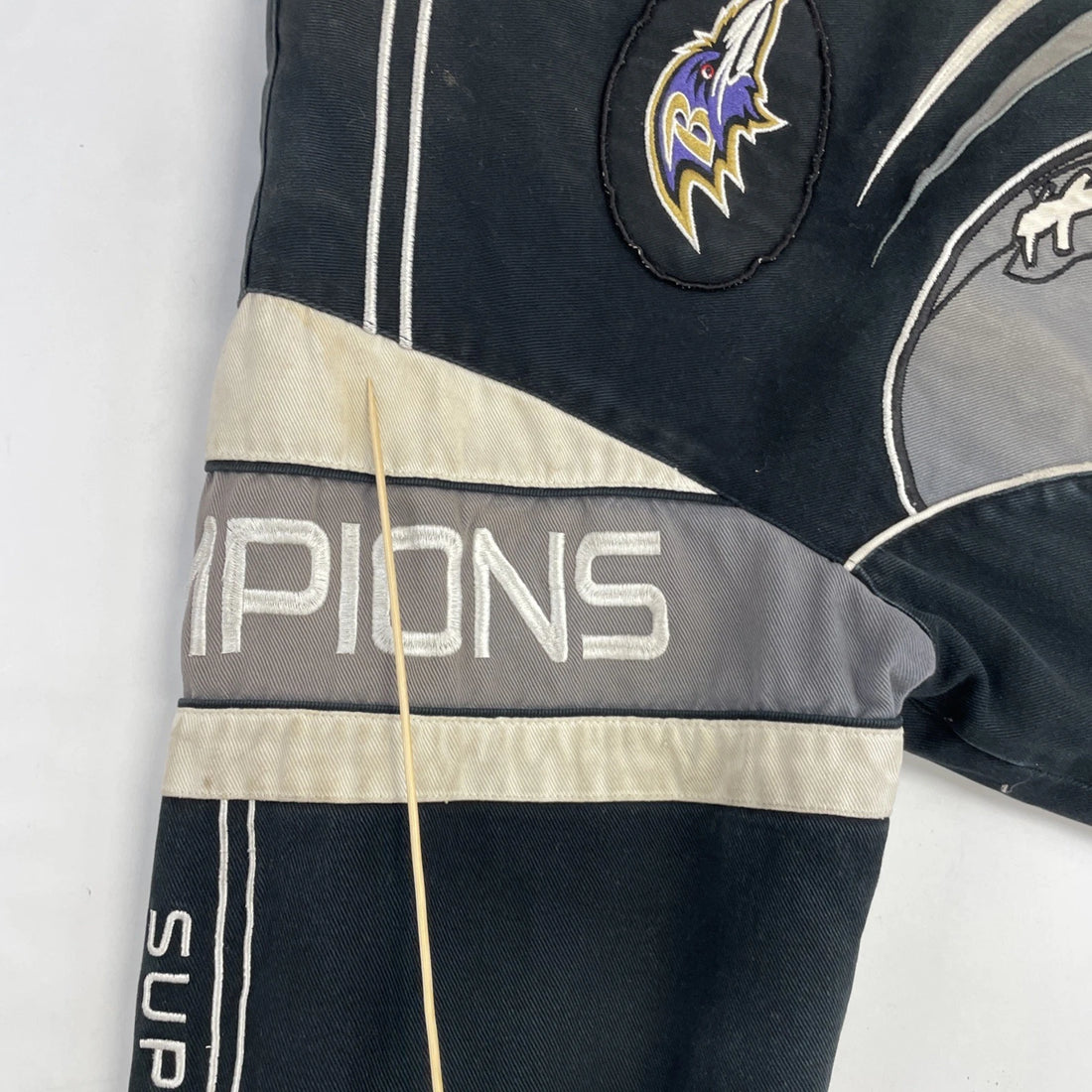 Baltimore Ravens Super Bowl XLVII Bomber Jacket Size 2XL NFL