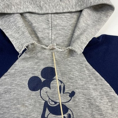 Vintage Mickey Mouse Disney Sweatshirt Hoodie Size Medium 80s