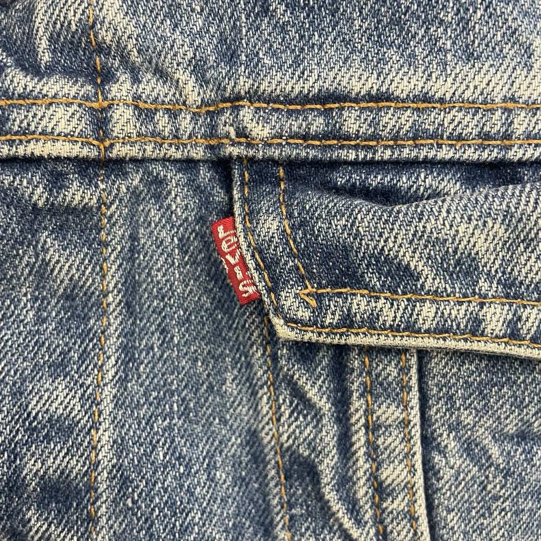 Vintage Levi's Strauss & Co Denim Jean Jacket Size XL 75525-4891