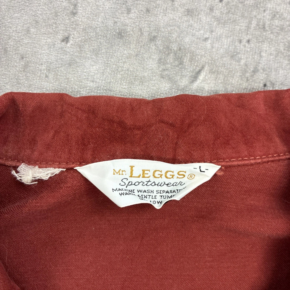 Vintage Mr. Leggs Western Button Up Shirt Size Large