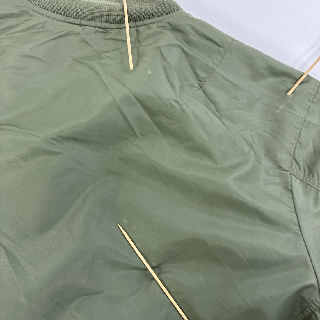 Levi Strauss & Co. Flight Bomber Jacket Size Medium Green