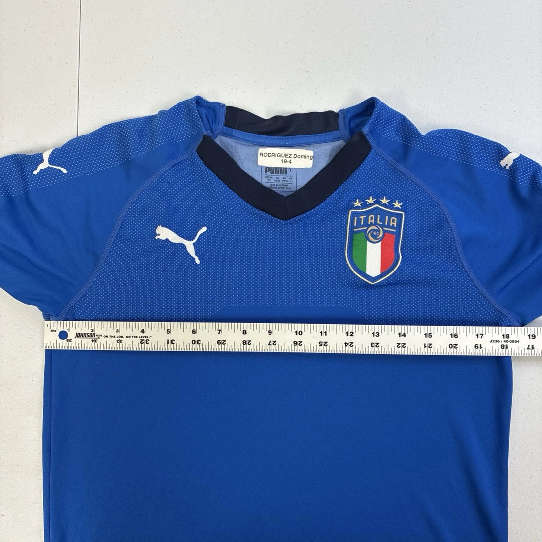 Italy Puma Football Kit Jersey Size Small