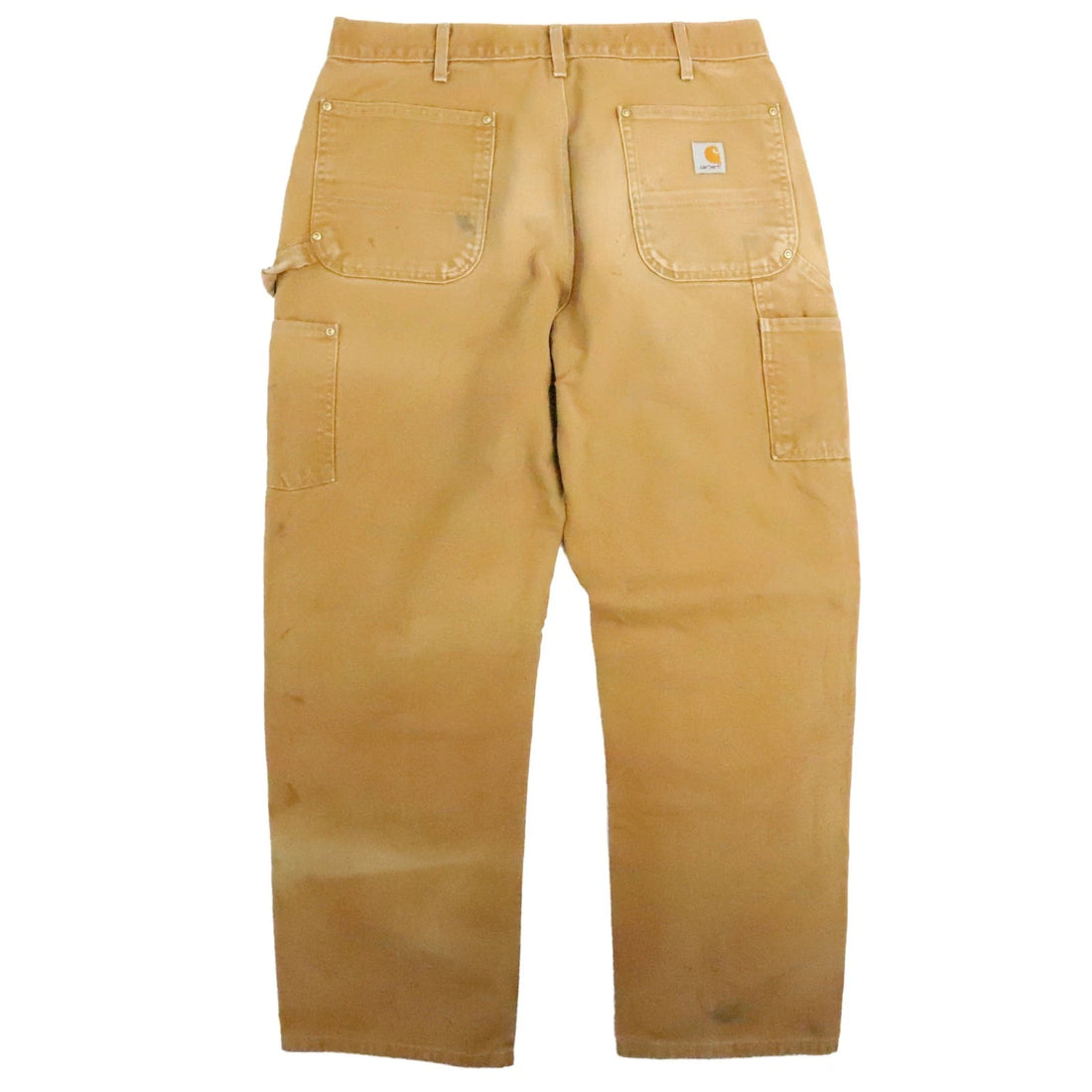 Carhartt Canvas Double Knee Carpenter Work Pants Size 36 X 30 B01 BRN