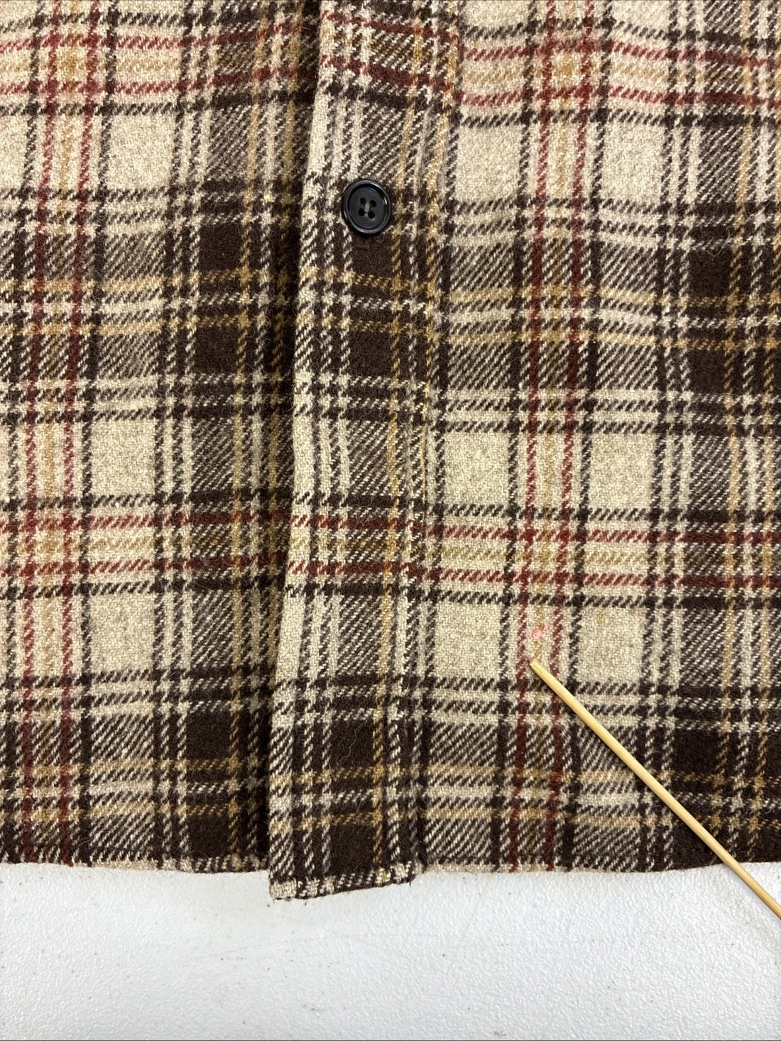 Vintage Woolrich Wool Button Up Shirt Size Medium